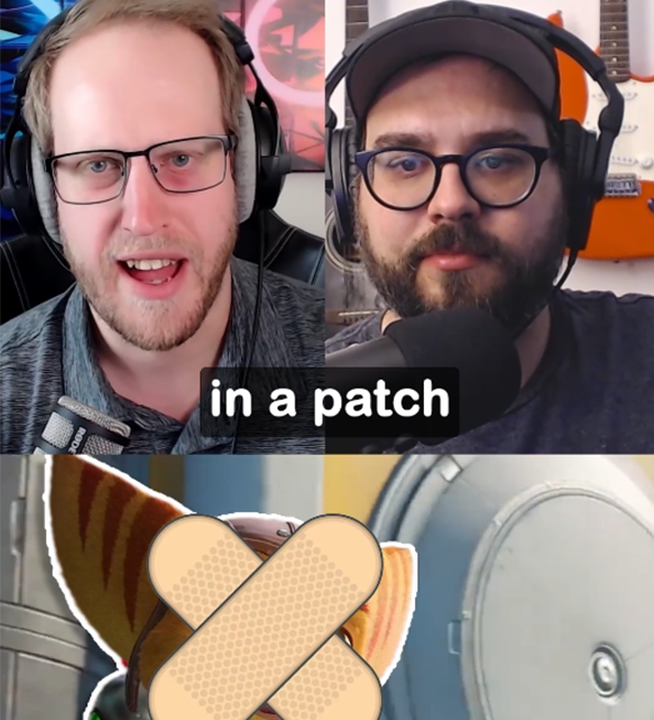 Ratchet and Clank Podcast Short: A curated clip repurposed into a short for vertical viewing to help promote the newest podcast episode of Need For Speedrunning
